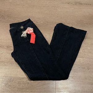 First kiss Flare jeans black nwt size 7 inseam 27”